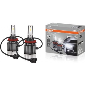 اوسرام مصابيح LED للطرق الوعرة H8/H11/H16، شعاع عالي ومنخفض، سطوع اكثر 120%، متوافقة مع سيارات الركاب 12 فولت، 54 واط، 2000 لومن، 64211DWSPK، ابيض