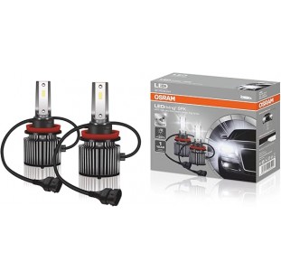 اوسرام مصابيح LED للطرق الوعرة H8/H11/H16، شعاع عالي ومنخفض، سطوع اكثر 120%، متوافقة مع سيارات الركاب 12 فولت، 54 واط، 2000 لومن، 64211DWSPK، ابيض